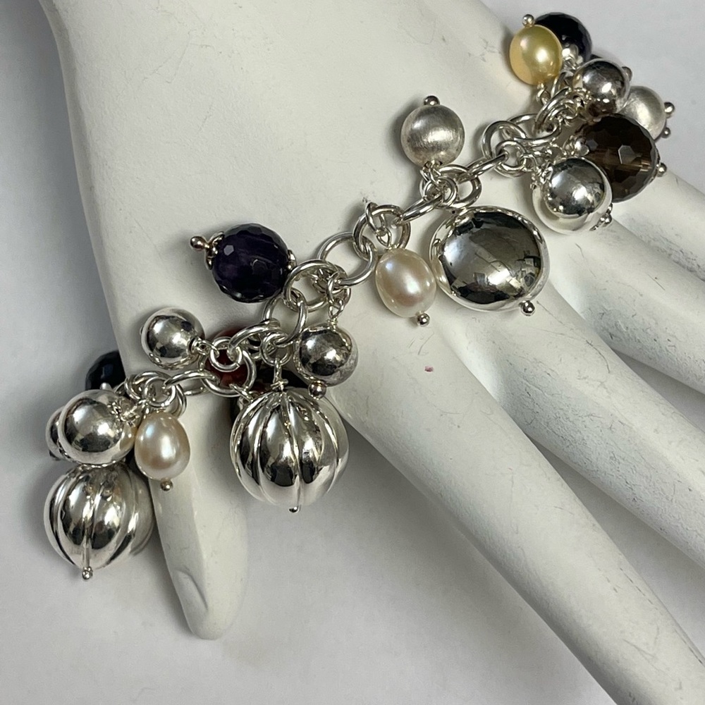 Milor Sterling Silver Cha-Cha Bracelet - Picture 2 of 9